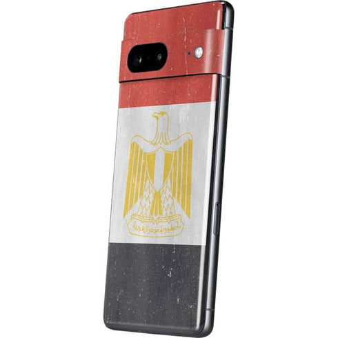 Egypt Flag Distressed Pixel Skins